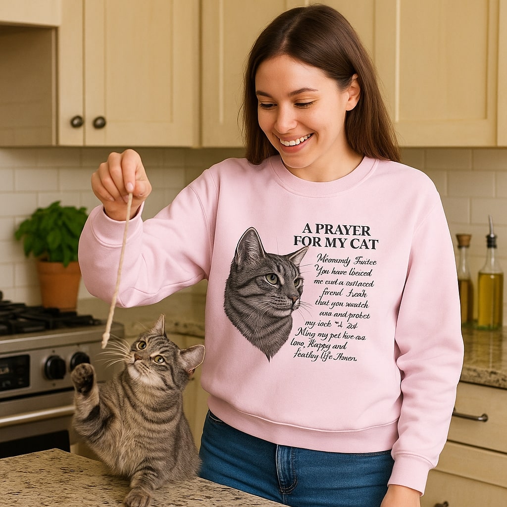 A Prayer For My Cat Sweatshirt