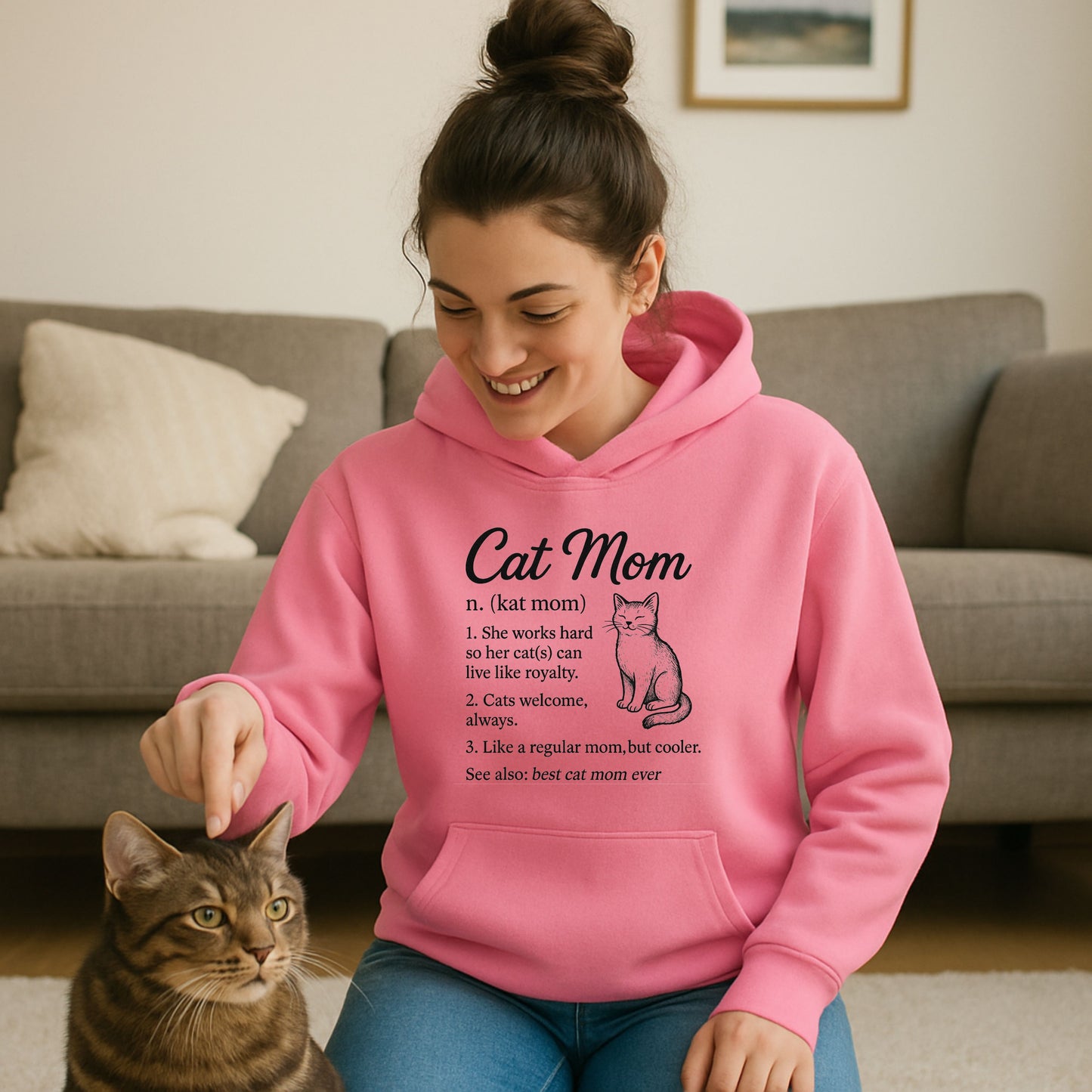 Cat Mom Hoodie