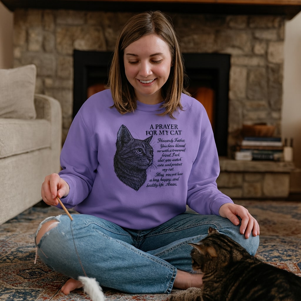 A Prayer For My Cat Sweatshirt