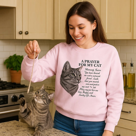 A Prayer For My Cat Sweatshirt