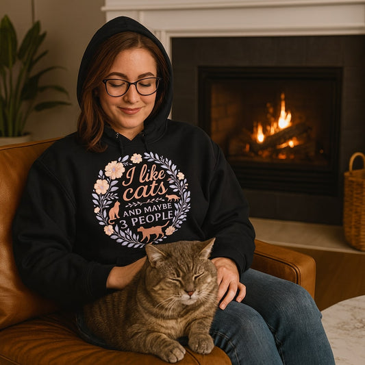I Like Cats Hoodie