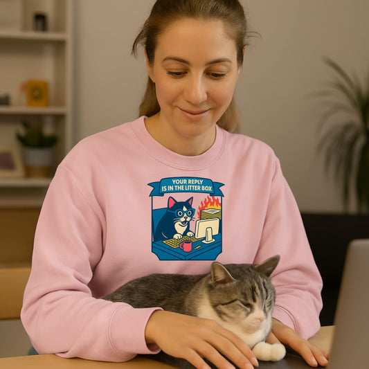 Email Litter Box Sweatshirt